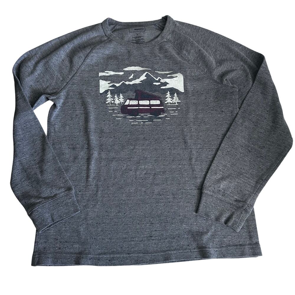 Sonoma Goods For Life® Supersoft Thermal Crewneck Top